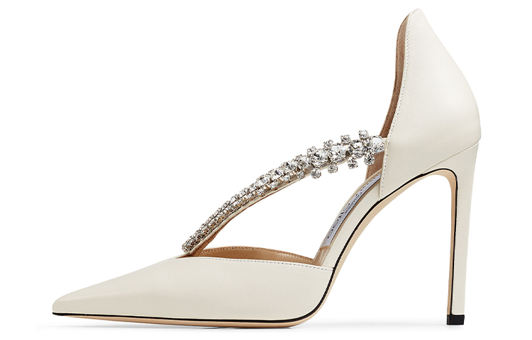 Jimmy Choo Bee High Heels Women's White