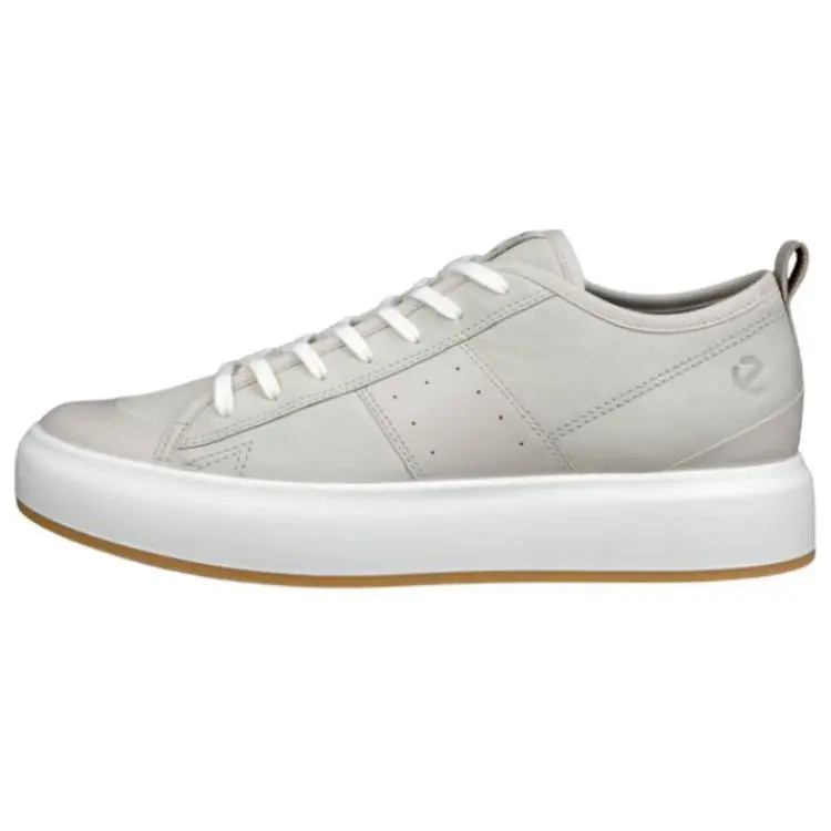 Ecco Street Ace Low Top Skateboard Shoes Men's Gray
