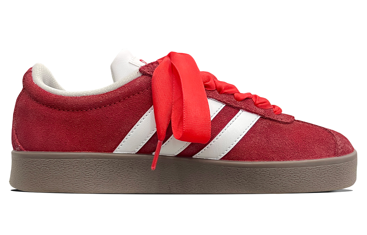 Adidas Neo VL Court 2.0 Abrasion Resistant Low Top Skateboard Shoes Women's Red купить в интернет-магазине Yoocart с быстрой доставкой по России.