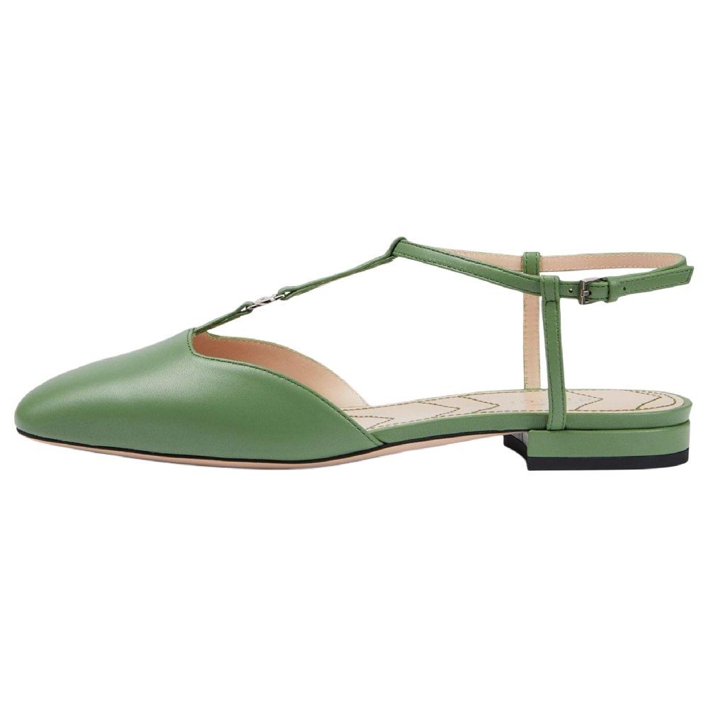 GUCCI Casual Single Shoes Women's Green
