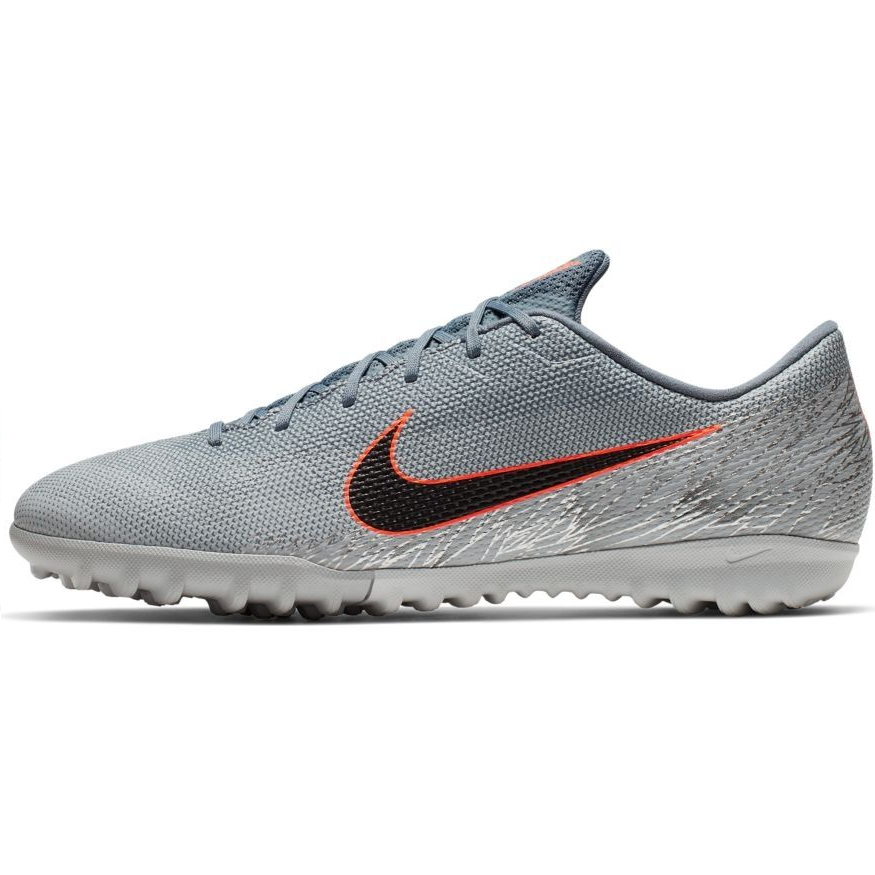 Nike Vapor 12 Academy Slip Resistant Abrasion Resistant Soccer Shoes Men's Gray