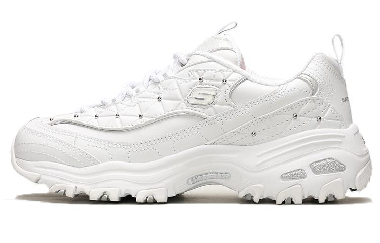 Skechers D'Lites Glamour Feels Low/Dad Shoes Gs White Women's