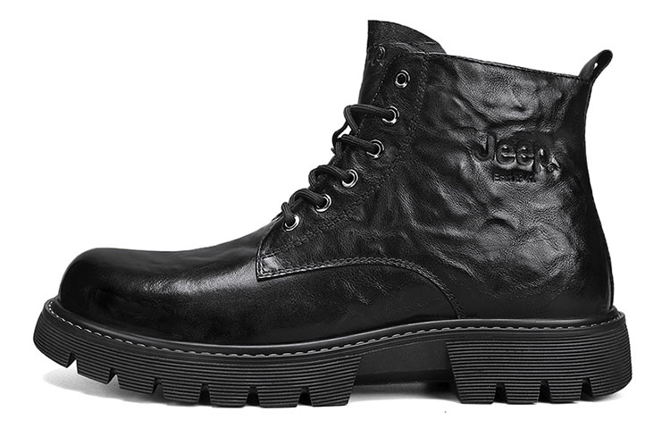 Jeep Short Martin Boot Men's Black