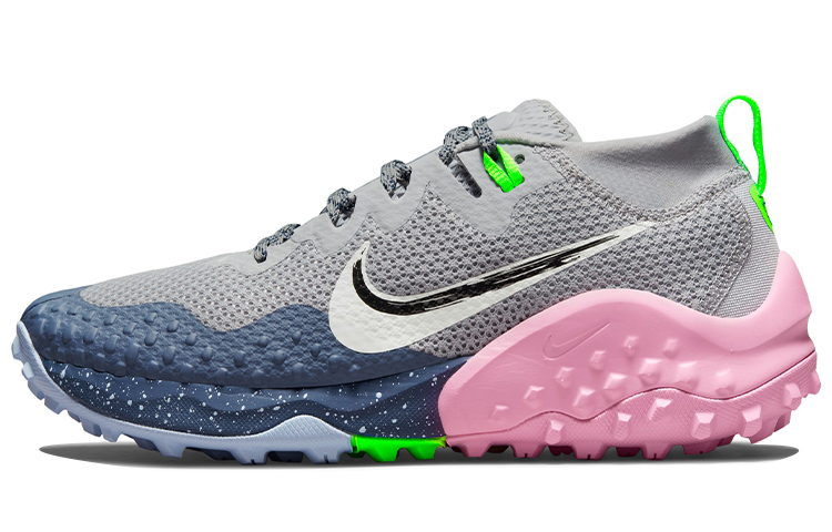 Nike Wildhorse 7 Wolf Grey Barely Green Diffused Blue Women's