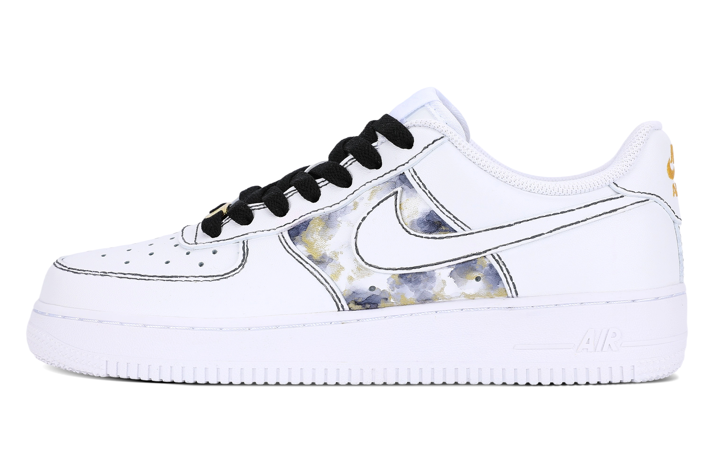 Nike Air Force 1 Lightweight Low top Skateboard Shoes Unisex White