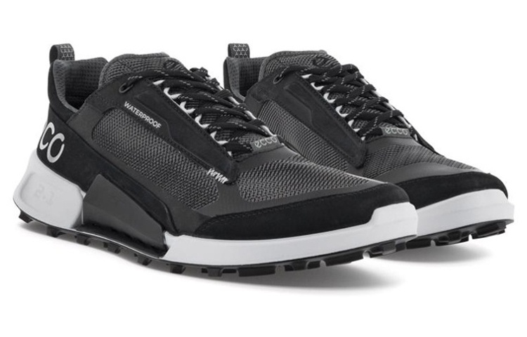 Ecco BIOM 2.1 X Mountain Low Top Casual Shoes Men's Black