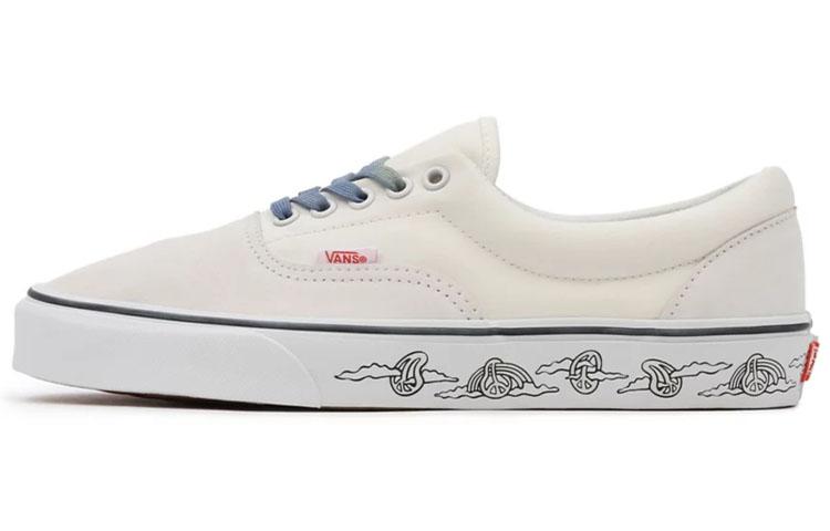Vans Uv Dreams Era Low Top Casual Skateboarding Shoes Unisex White Blue