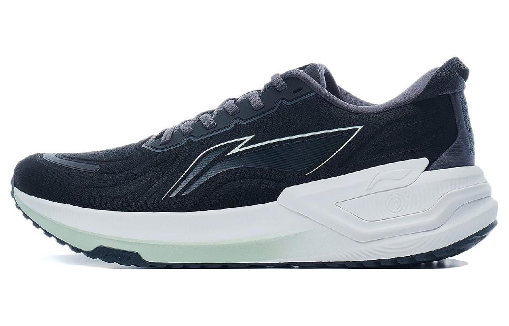 LiNing YueYing 3.0 Cushioned Slip Resistant Support Low Top Casual Running Shoes Men's Black