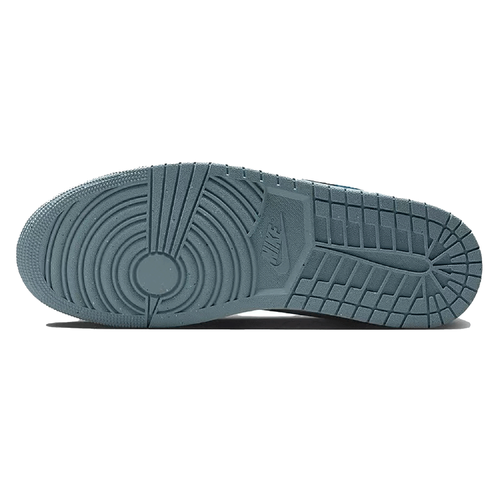 Jordan Air Jordan 1 Wear-Resistant Low-Top Vintage Basketball Shoes Men's Haze Blue