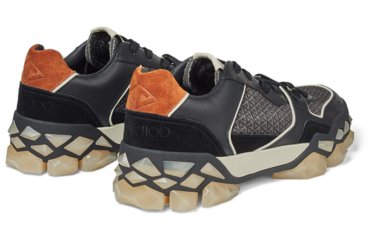 Jimmy Choo Diamond X Trainer/M Low Top Casual Shoes Men's Black купить в интернет-магазине Yoocart с быстрой доставкой по России.