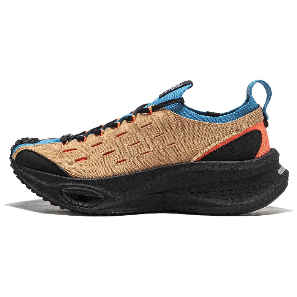 LiNing Running Shoes Unisex Low-Top Brown Blue