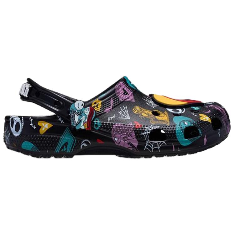 Christmas Night Nightmare x Crocs Classic Clogs Women's Black купить в интернет-магазине Yoocart с быстрой доставкой по России.
