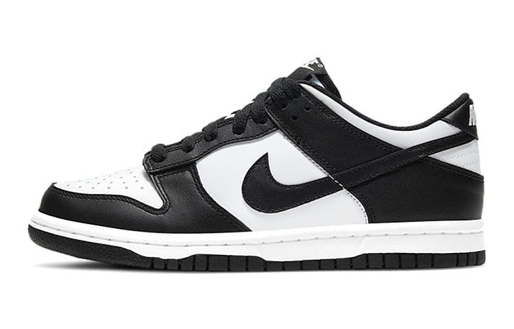 Nike Dunk Low Anti Slip Wear Resistant Low Top Skateboard Shoes GS Black White купить в интернет-магазине Yoocart с быстрой доставкой по России.