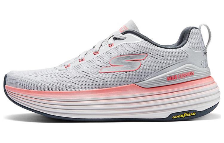 Skechers Low Top Casual Shoes Women's Gray Red