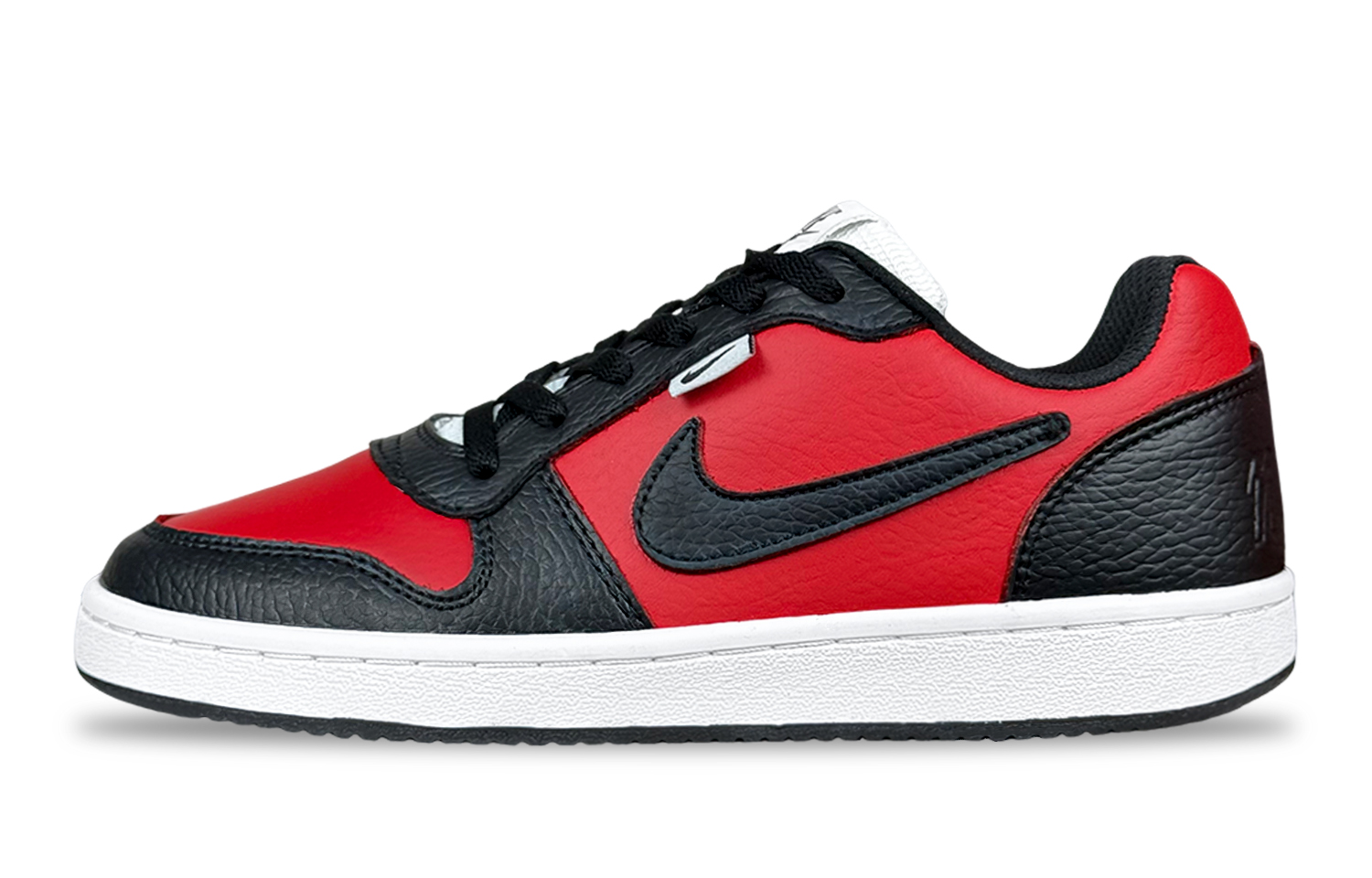 Nike EBERNON Bulls, Trendy Toy, Box Abrasion Resistant Low top Skateboard Shoes Men's Black Red купить в интернет-магазине Yoocart с быстрой доставкой по России.