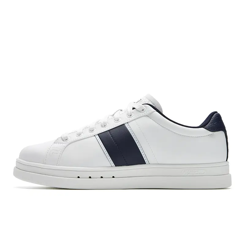 FILA Abrasion Resistant Coverage Low top Tennis Shoes Men's White Medium White