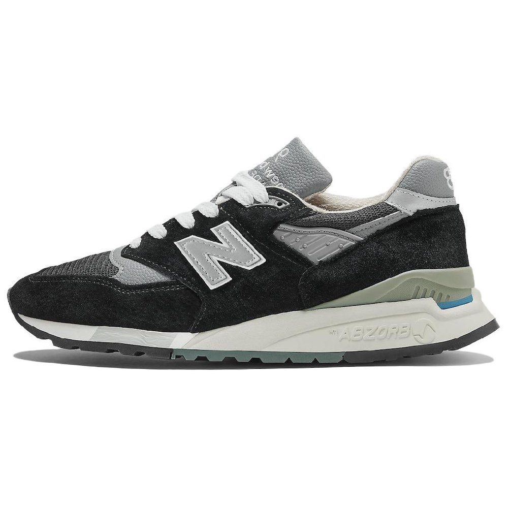 New Balance 998 MiUSA Black Silver