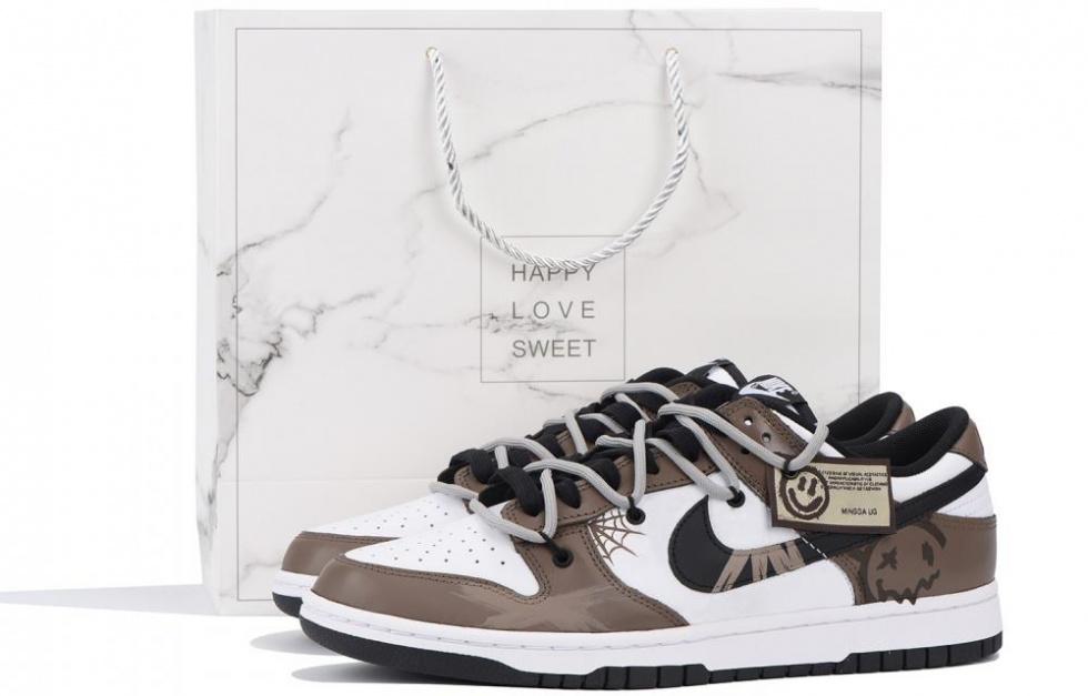 Nike Dunk Low Low-Top Skateboard Shoes GS Earth Tone