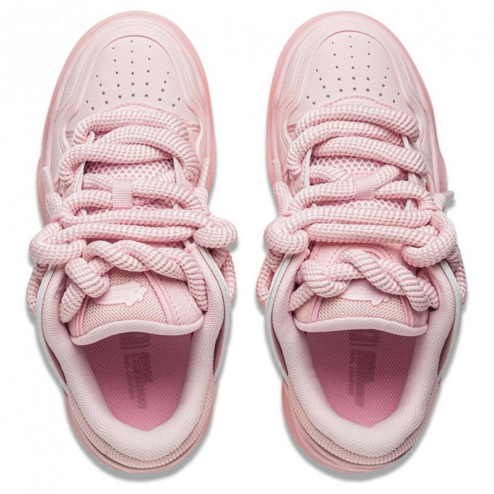 LiNing Zhi Cheng 2.0 Cushioning Breathable Height Increasing Low Top Skateboard Shoes Women's Pink купить в интернет-магазине Yoocart с быстрой доставкой по России.