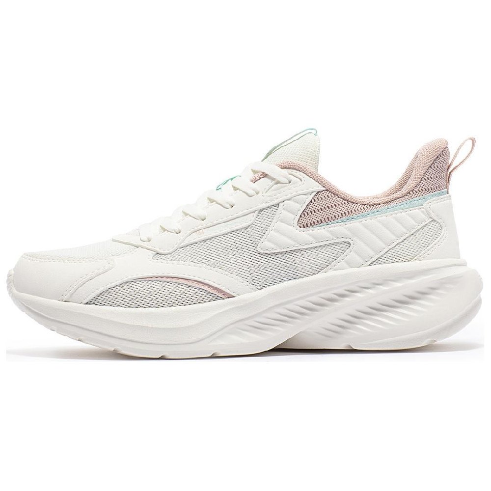 361° Non-slip Lightweight Low-Top Casual Running Shoes Women's White Pink