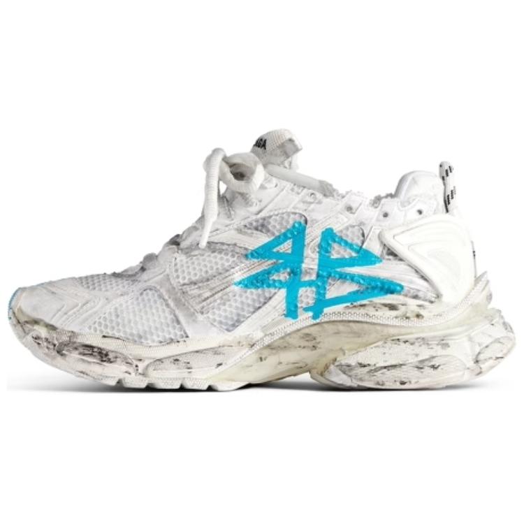 Balenciaga Logo Printed Lace Up Sneakers Women's