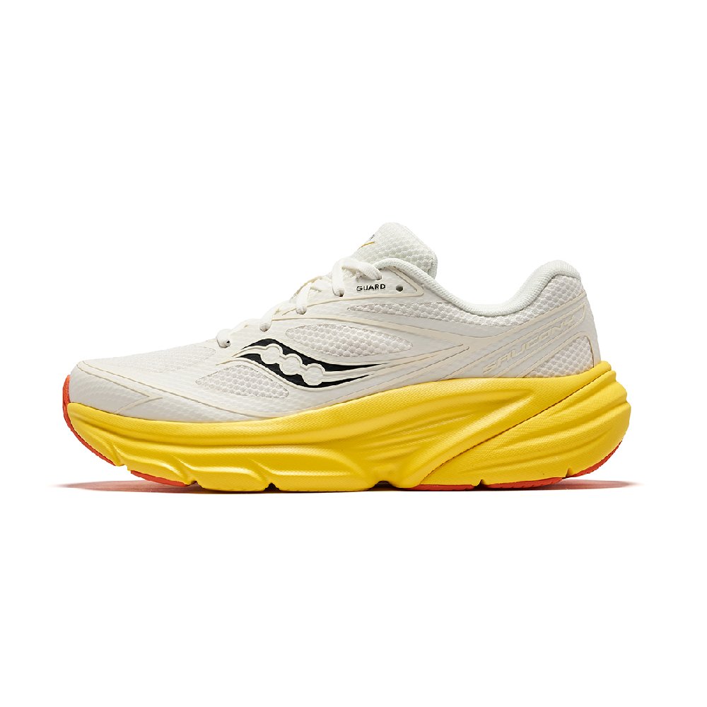 Saucony GUARD AMR GUARD Anti Slip Wear Resistant Low Top Running Shoes Men's Beige Black