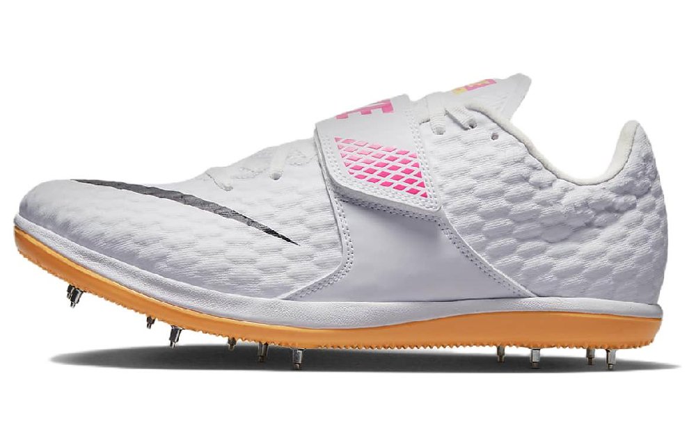 Nike High Jump Elite White Hyper Pink Orange