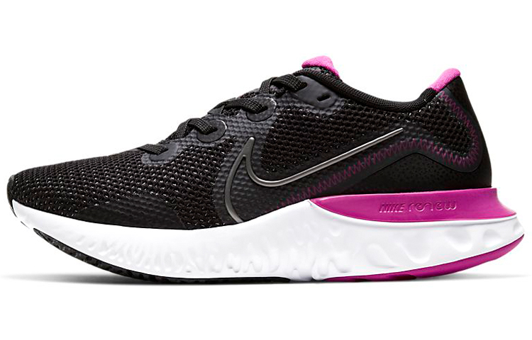 Nike Renew Run Black White Women's