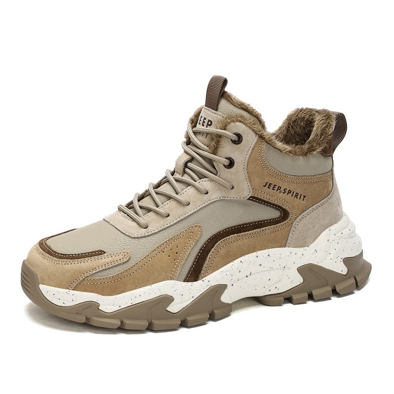 JEEP SPIRIT High Top Outdoor Shoes Men's Coconut Brown купить в интернет-магазине Yoocart с быстрой доставкой по России.