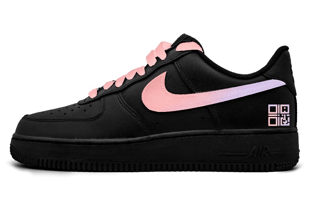 Nike Air Force 1 Low-Top Skateboard Shoes Unisex Pink Purple