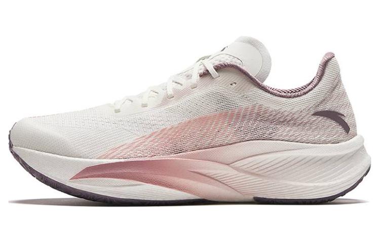 Anta C202 Cushioning Wear-Resistant Low-Top Running Shoes Women's White Purple