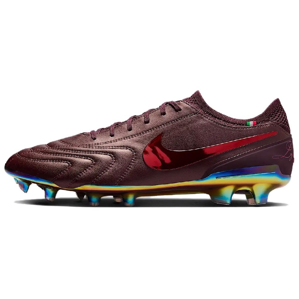 Nike Tiempo Legend 10 Elite Luxe Fg Montebelluna Leather Port Wine