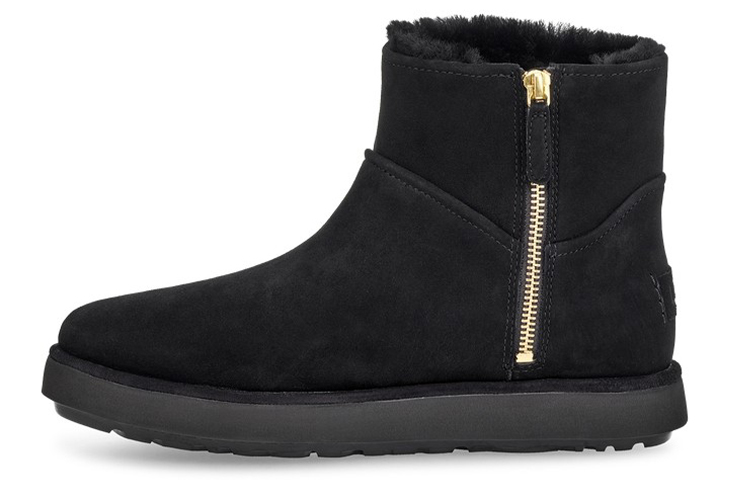 UGG Classic Mini Blvd Snow Boots Black Women's