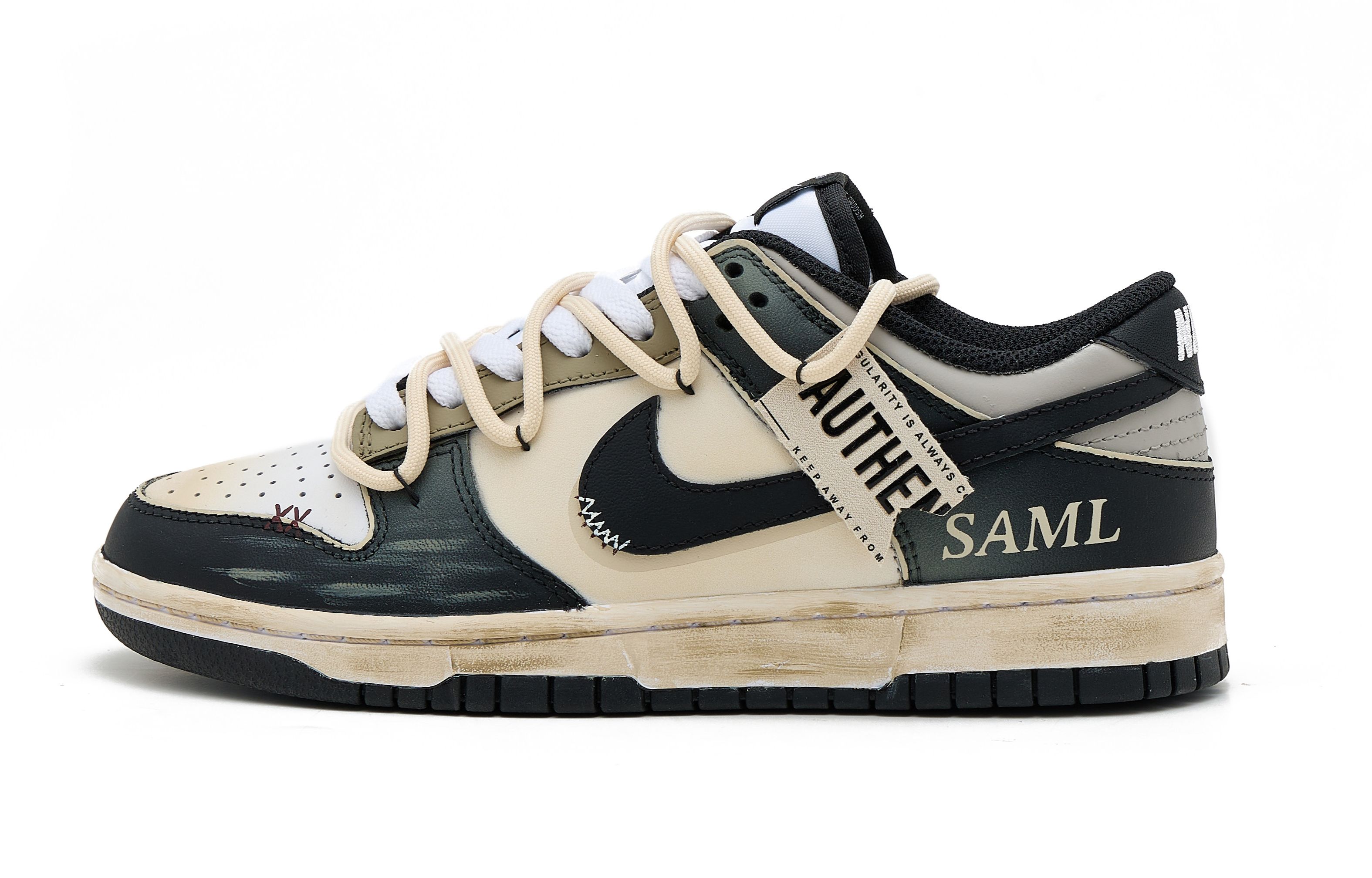 Nike Dunk British Holiday SAML Low top Skateboard Shoes Women's