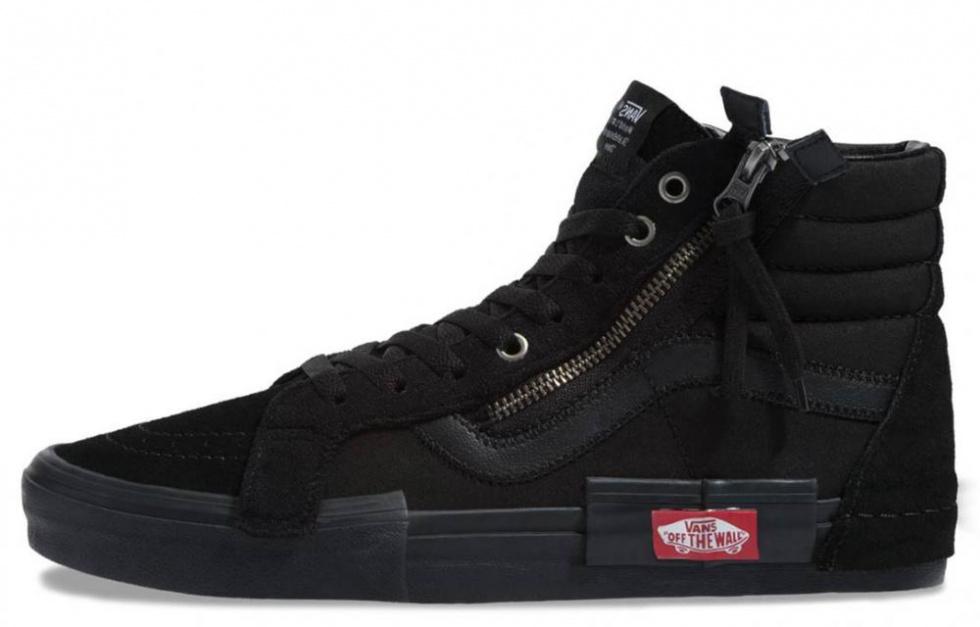 Vans Sk8 Hi Cap Lx Reissue Black Checkerboard