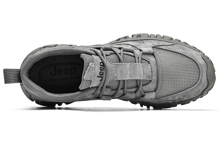 Jeep Low Top Outdoor Shoes Men's Gray купить в интернет-магазине Yoocart с быстрой доставкой по России.