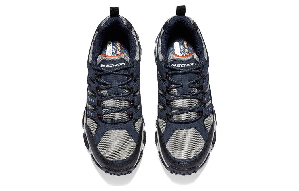 Skechers Low-Top Casual Running Shoes Men's Blue Gray купить в интернет-магазине Yoocart с быстрой доставкой по России.