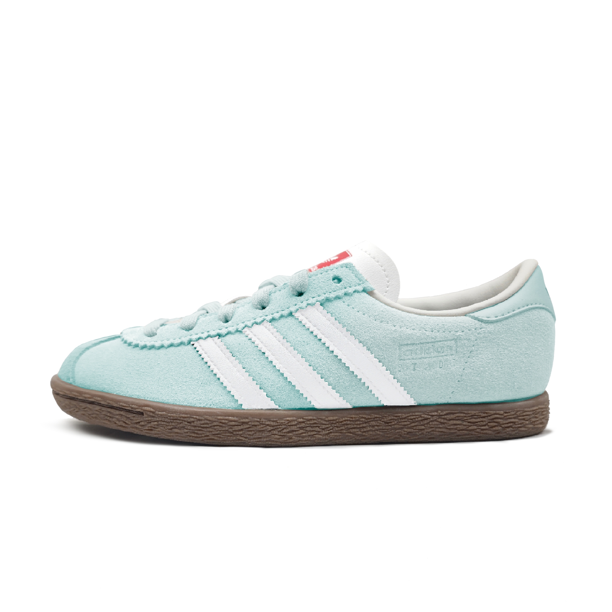 Adidas Originals Stadt Lime Smoothie Slip Resistant Low top Skateboard Shoes Unisex Brown