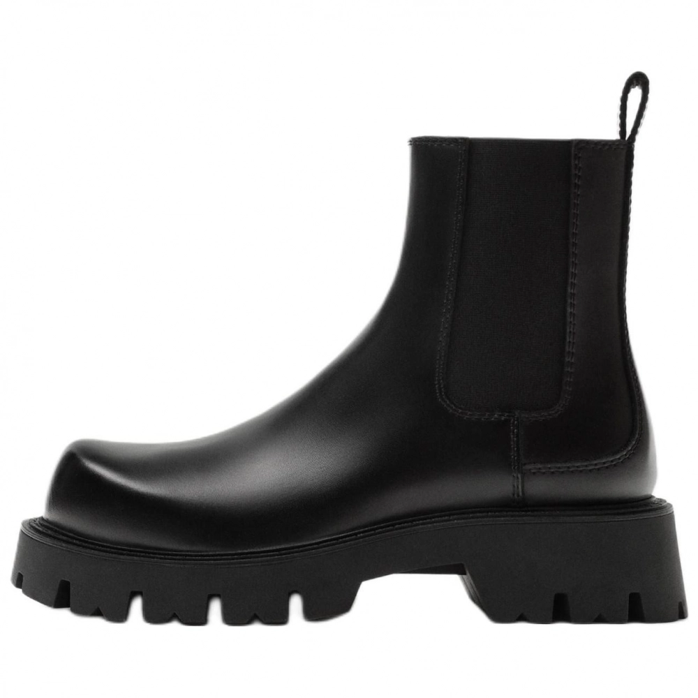 ZARA Short Chelsea Boots Men's Black