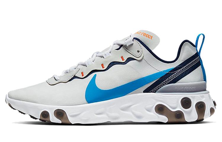 Nike React Element 55 Clear Blue
