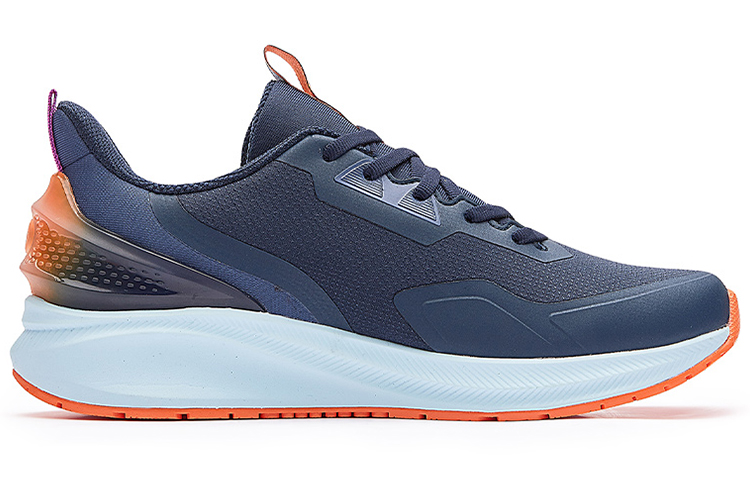 361° Fleece-Lined Warm Cushioning Anti-Slip And Wear-Resistant Low-Top Winter Padded Casual Shoes Men's Black Blue
