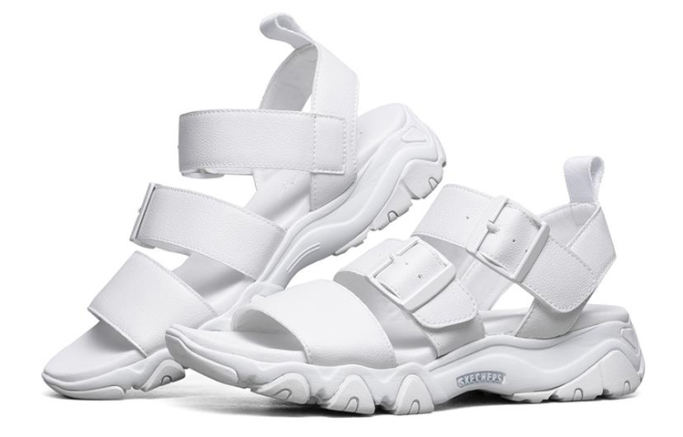 Skechers D Lites 2.0 Sandal White Women's купить в интернет-магазине Yoocart с быстрой доставкой по России.
