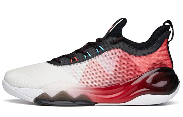 Anta KT6 Low Cushioning Anti-Slip And Wear-Resistant Low-Top Basketball Shoes White Red
