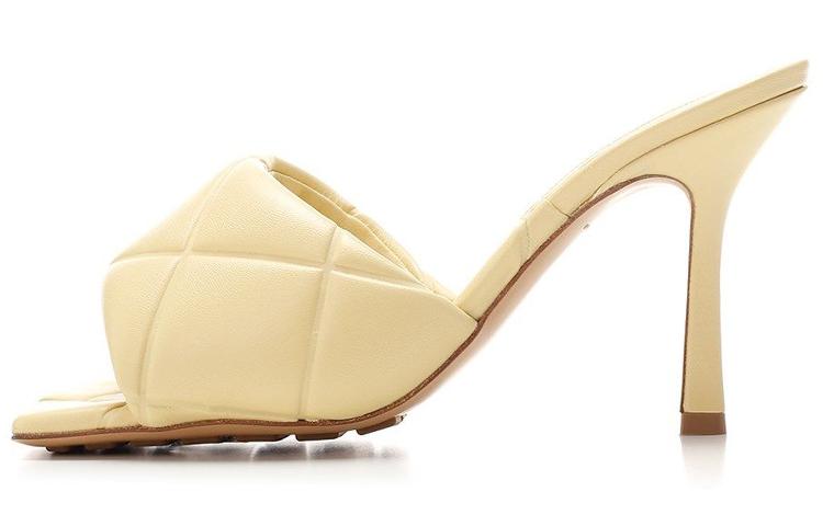 Bottega Veneta Lido Stylish Sandal 9cm Women's Yellow