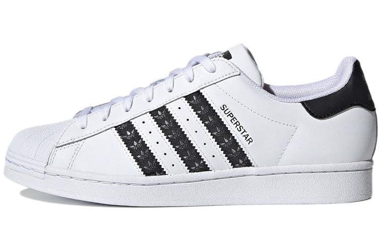 Adidas Superstar 'Logo Stripes White Black'