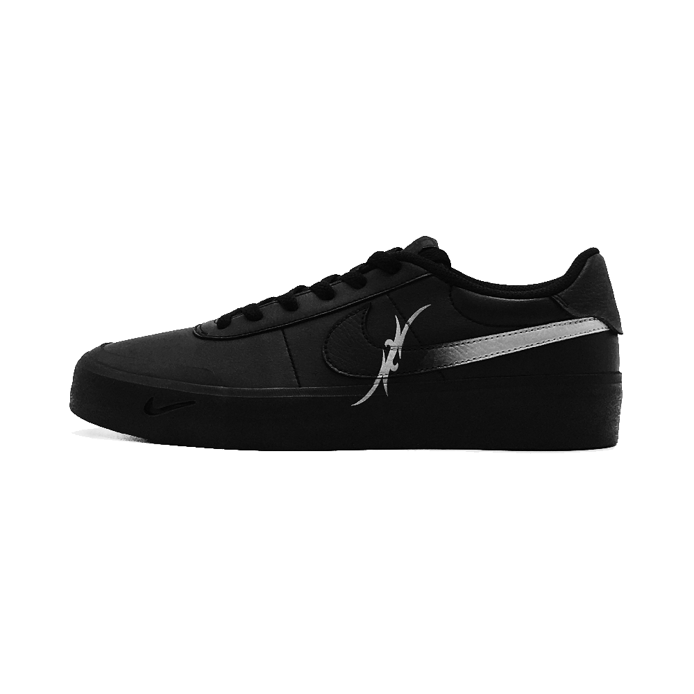 Nike Court Shot Gray Totem Slip Resistant, Abrasion Resistant, Lightweight Low Top Skateboard Shoes Unisex Light Gray
