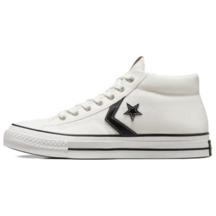 Converse Star Player 76 Warm Slip-Resistant Mid-Top Skateboard Shoes Unisex White