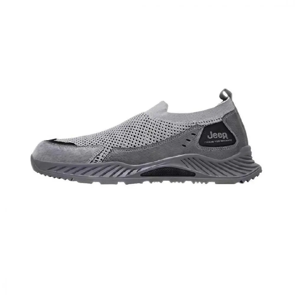 Jeep Low top Casual Shoes Men's Gray Black