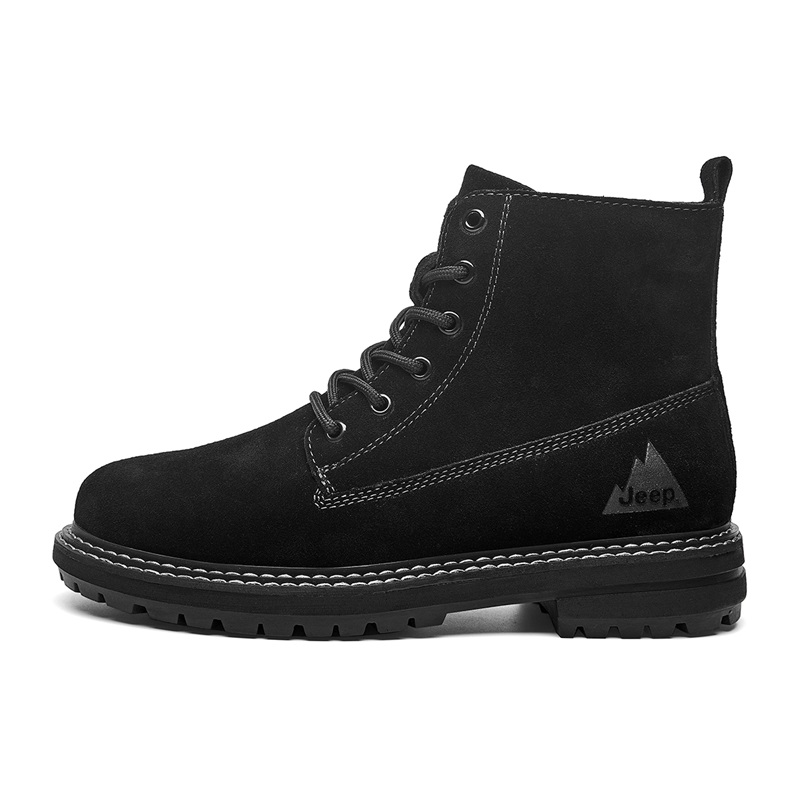 Jeep Short Martin Boot Men's Black