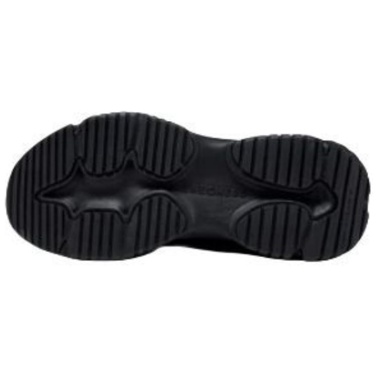 Skechers Street Cushioning, Wear Resistant Low Top Chunky Sneakers Men's Black